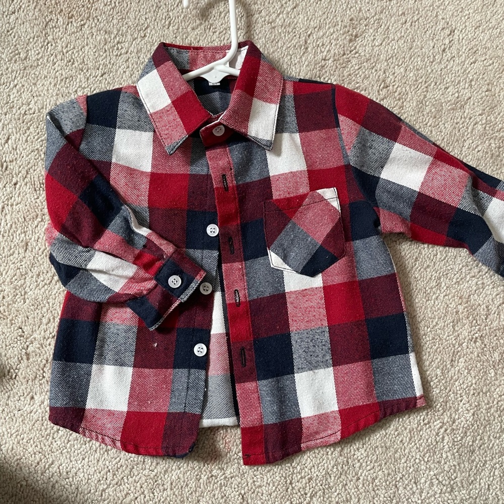 Plaid Button Up